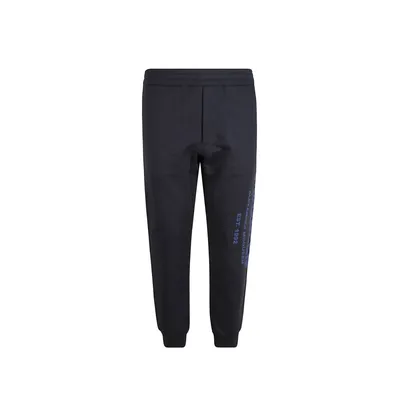 Alexander McQueen ブルーのパンツ Cotton Logo Sweatpants