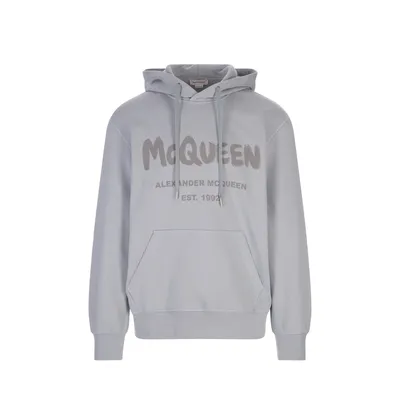 Alexander McQueen グレーのパーカー Hoodie Sweatshirt