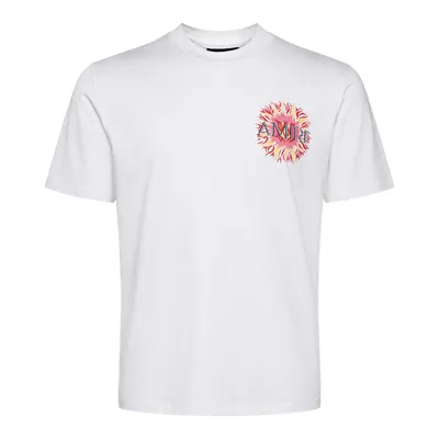 Amiri ホワイトのTシャツ Sun Tee T-Shirts Tops White