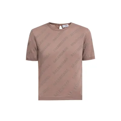 Balenciaga ブラウンのニット Knitted Top