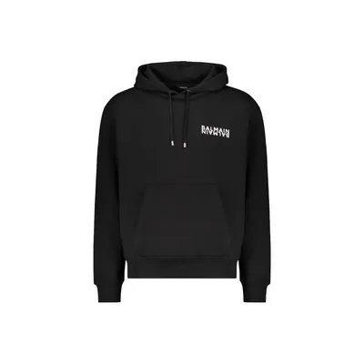 Balmain ブラックのパーカー Logo Hoodie