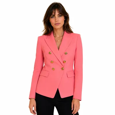 Balmain ピンクのブレザー Blazer Double-Breasted Pink
