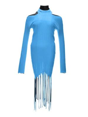 Bottega Veneta ワンピース Ribbed Fringe Dress