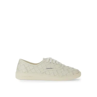Bottega Veneta ホワイトのスニーカー Intrecciato Leather Sneakers