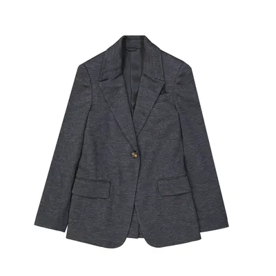 Brunello Cucinelli グレーのブレザー Wool Blazer