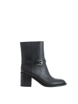 Burberry ブーツ Leather Ankle Boots