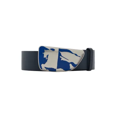 Burberry ブルーのベルト Unisex Belt Shield Split Ekd Blue