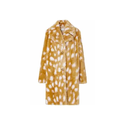 Burberry ベージュのコート Faux Fur Coat