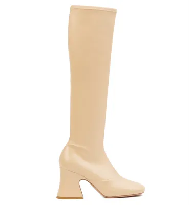 Chloé ベージュのブーツ Janis Heeled Boot Beige