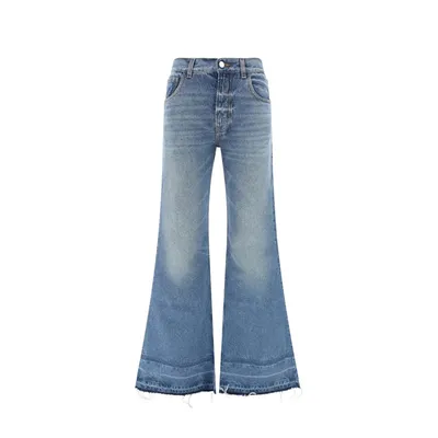 Chloé ブルーのデニム Bootcut Jeans