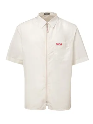 Dior ホワイトのシャツ Half-Sleeve Shirt White