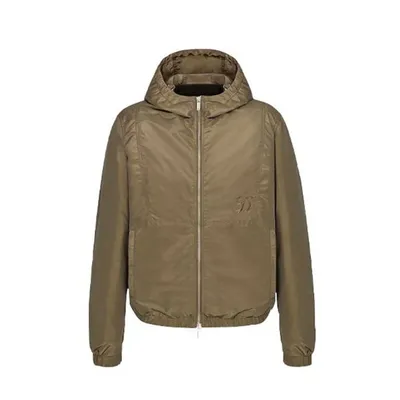 Dior グリーンのパーカー x Kenny Scharf Embroidered Logo Hooded Jacket