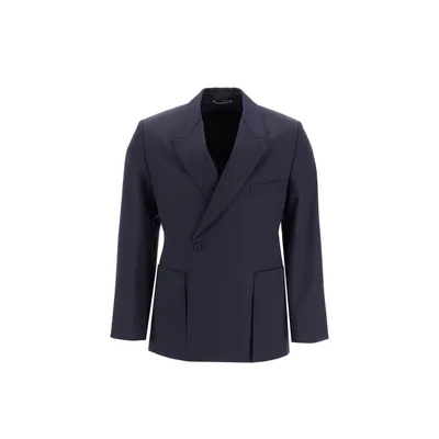 Dior ブルーのブレザー Wool Blazer Jacket