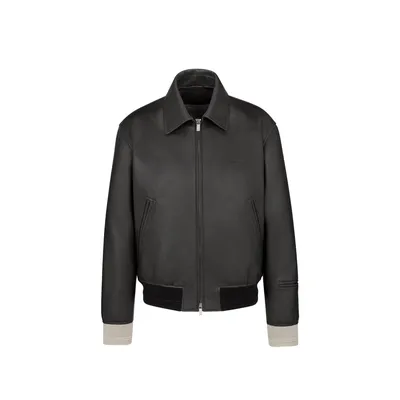 Dior ブラックのジャケット Christian Couture Leather Jacket