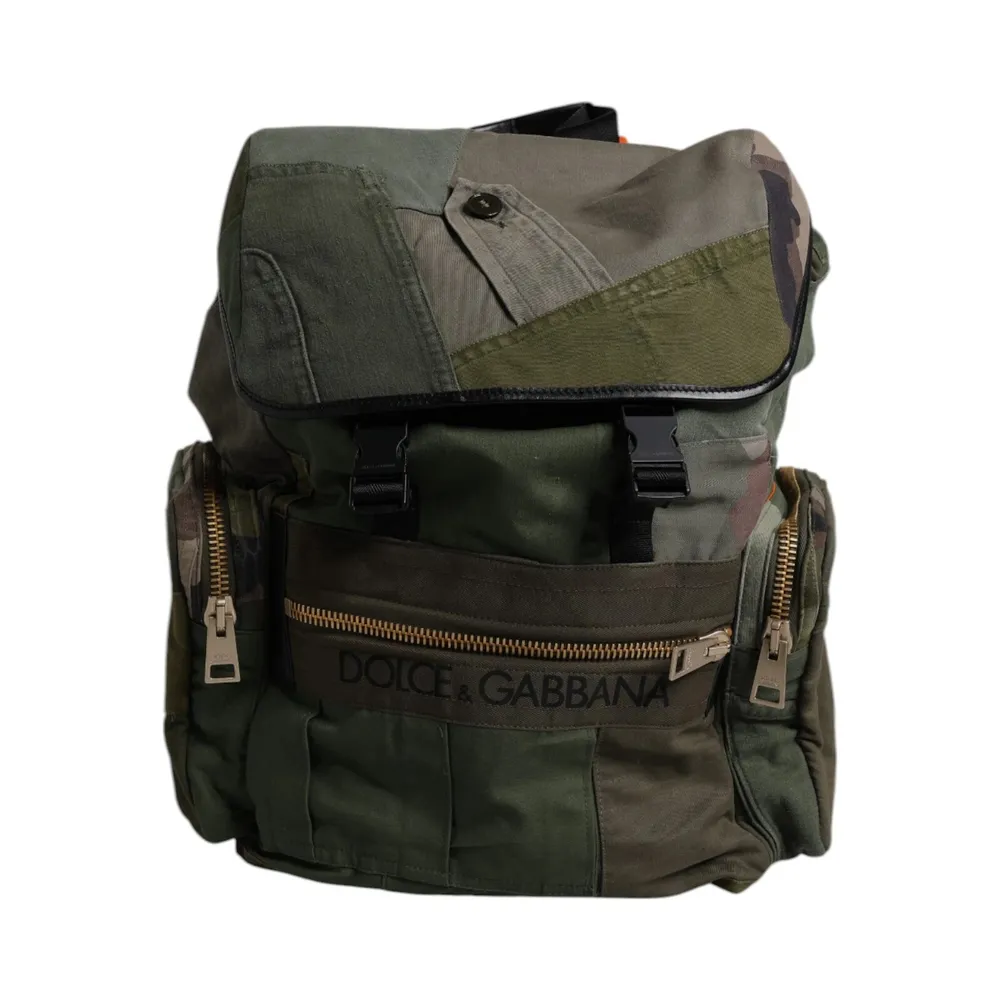 Dolce & Gabbana Backpack Military Camouflage