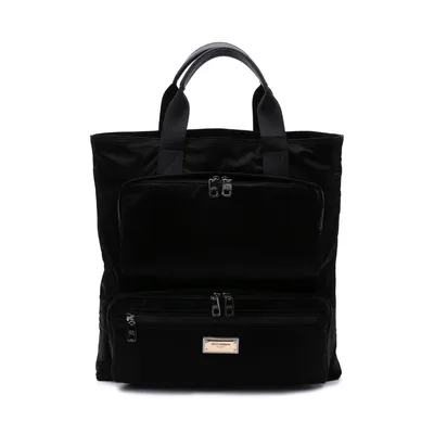 Dolce & Gabbana ブラックのバックパック Backpack Opaco Black