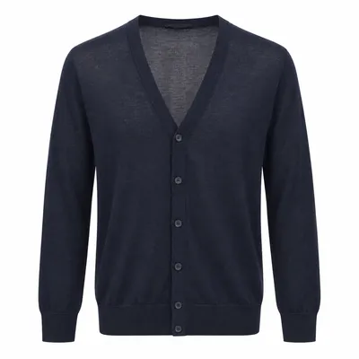 Dolce & Gabbana ブルーのカーディガン Cardigan Bottoni Blue