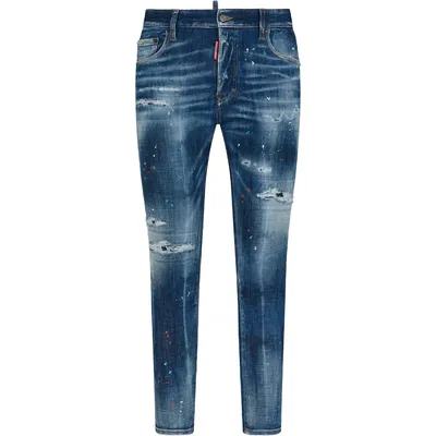 Dsquared2 ブルーのデニム Denim Super Twinky Jeans Blue