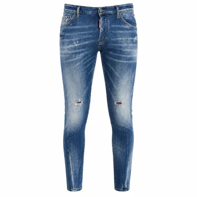 Dsquared2 ブルーのデニム Denim Sexy Twist Jeans Blue