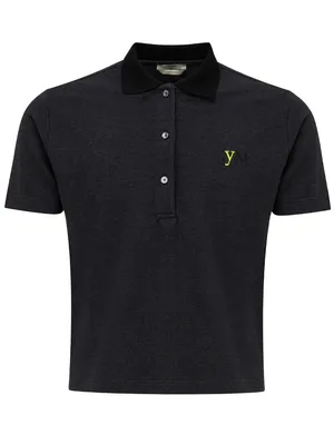 Fendi ブラックのポロシャツ black short sleeve polo
