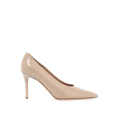 Gianvito Rossi ベージュのパンプス Robbie Leather Pumps