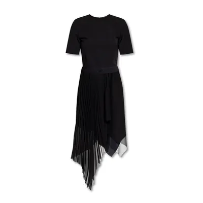 Givenchy ブラックのワンピース Asymmetrical Dress