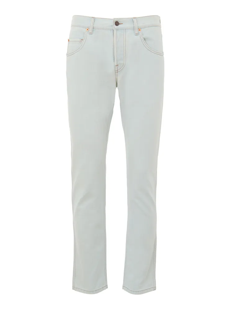 Gucci Jeans Denim Chiaro Relaxed Fit