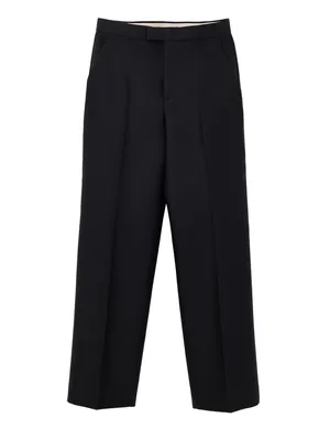Gucci ブラックのパンツ Black Tailored Trousers in Technical Fabric