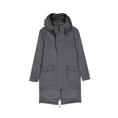Herno グレーのコート Cashmere Coat