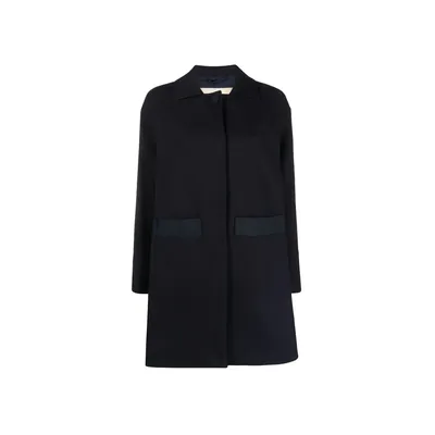Herno ブルーのコート Audry Cotton Coat