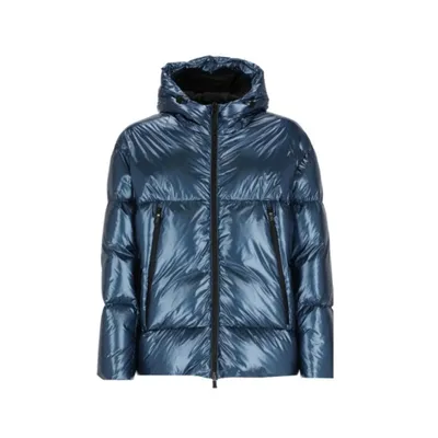 Herno ブルーのダウンジャケット LAMINAR DOWN JACKET