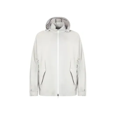 Herno グレーのパーカー Lightweight Hooded Jacket