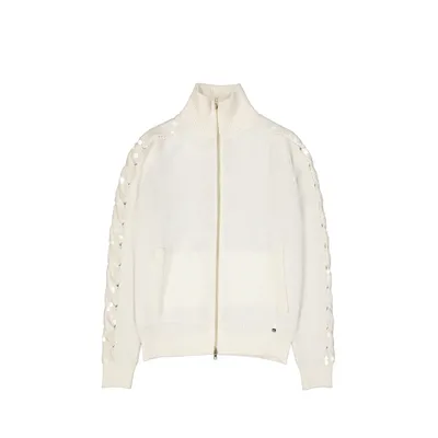 Herno ホワイトのカーディガン Cashmere Cardigan