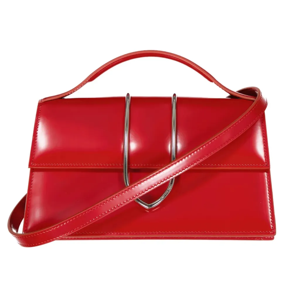 Jacquemus Bambino Crossbody Bags Red