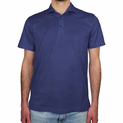 Loro Piana ブルーのポロシャツ Light Polo in Blue Wool