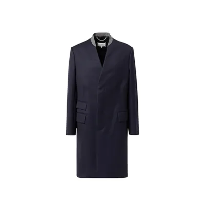 Maison Margiela ブルーのコート Wool Coat