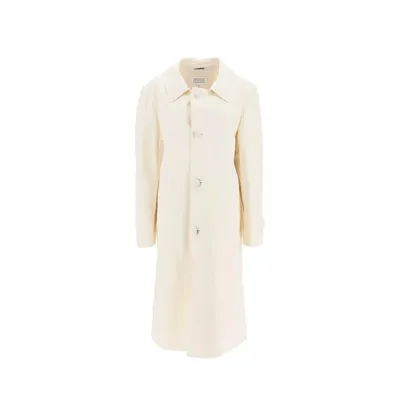 Maison Margiela ホワイトのコート Cotton Coat