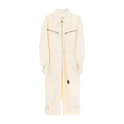 Maison Margiela ホワイトのオールインワン Cotton Jumpsuit