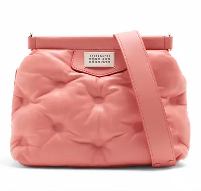 Maison Margiela ピンクのショルダーバッグ Glam Slam Shoulder Bag Small Pink