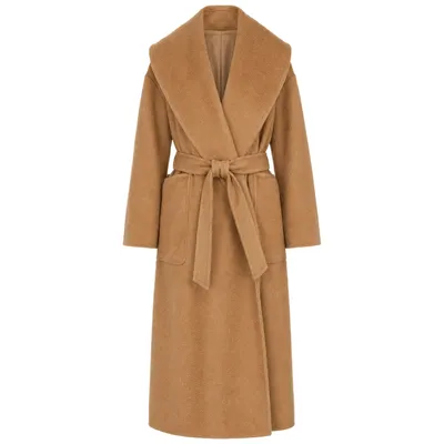 Max Mara ブラウンのコート Coat Gufo Camel