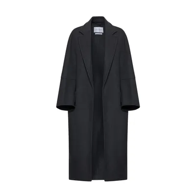 Max Mara グレーのコート Asburgo Wool and cashmere Coat