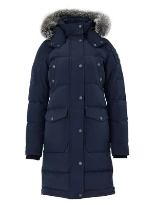 Moose Knuckles ブルーのボンバージャケット Bomber Blue
