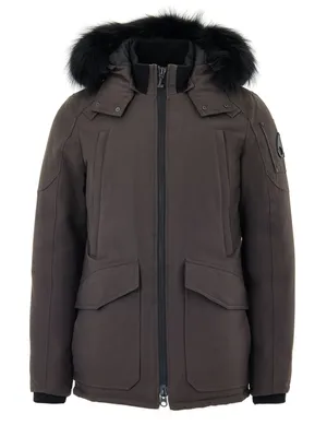 Moose Knuckles ブラウンのボンバージャケット Bomber Brown