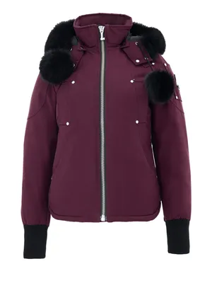 Moose Knuckles レッドのボンバージャケット Bomber Burgundy