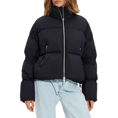 Moose Knuckles ブラックのダウンジャケット Agate Puffer Jacket Black
