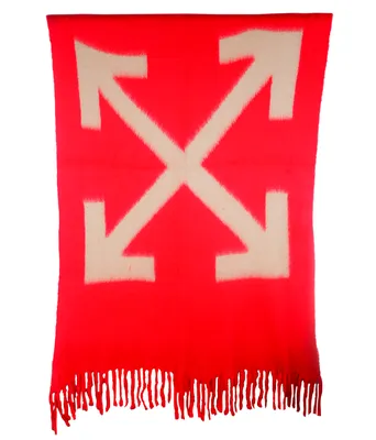 Off-White レッドのブランケット HOME BLANKET Blankets Red