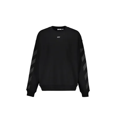 Off-White ブラックのスウェット Logo sweatshirt