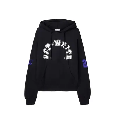 Off-White ブラックのパーカー Hooded Sweatshirt