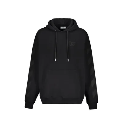 Off-White ブラックのパーカー Hooded Sweatshirt
