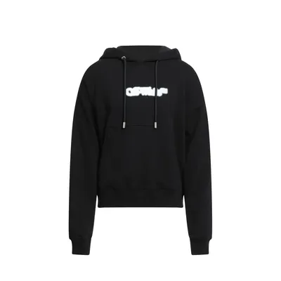 Off-White ブラックのパーカー Hooded Logo Sweatshirt